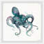 Boell «Tentacles I», reproduction de peinture à l'aquarelle encadrée-245020410