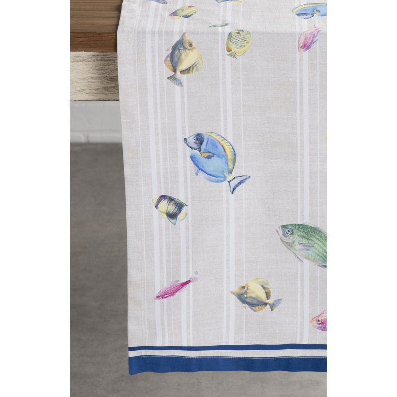 100% Cotton Table Runner, 108" L x 14.5" W