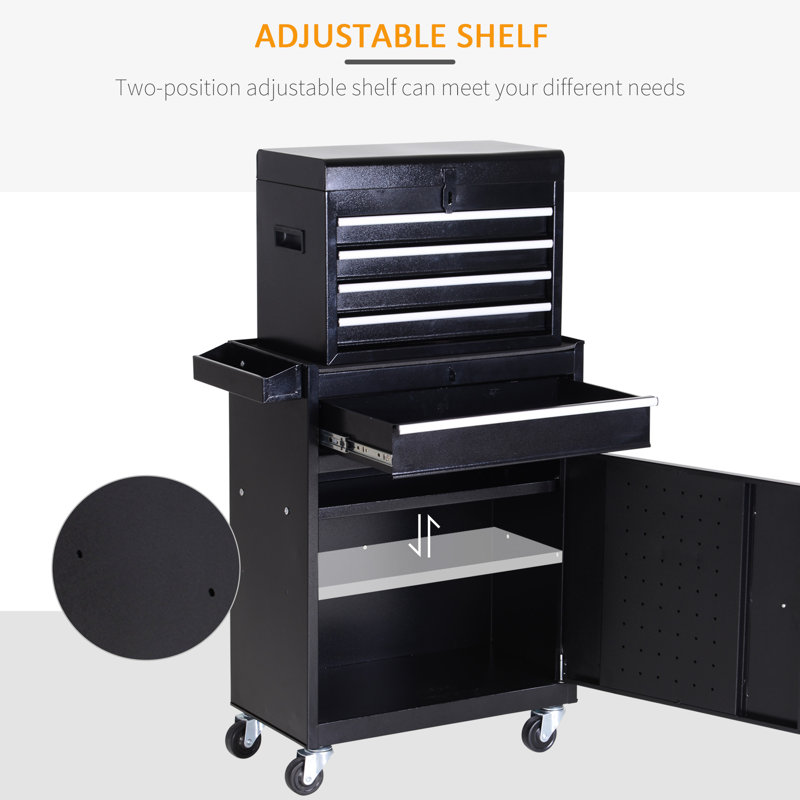 Sainsbury Metal 52.5cm W 5 - Drawer Chest of Drawers