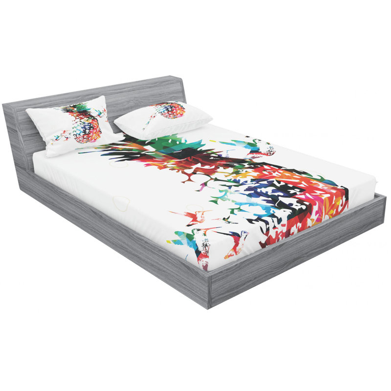 Microfiber Sheet Set, Full Sheet Set with Fitted Sheet