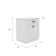 Hartford 30" Carrara White Marble Countertop Bath Vanity in Pure White with Faucet and Mirror
