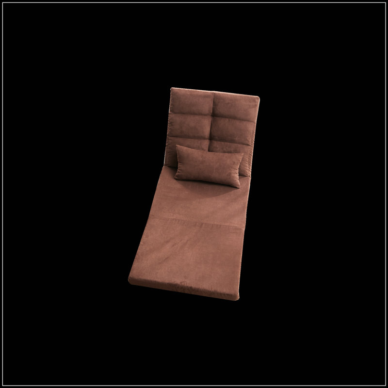 Canapé-lit triple rabattable, canapé-lit réglable avec coussin, 5 positions inclinables, canapé-lit convertible