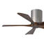 60" Irene 5-Blade Hugger Ceiling Fan with Wall Remote-1087667382-1087667332-1087667352