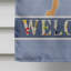 Polyester 2 côtés 40 x 28 po welcome drapeau maison-73943229