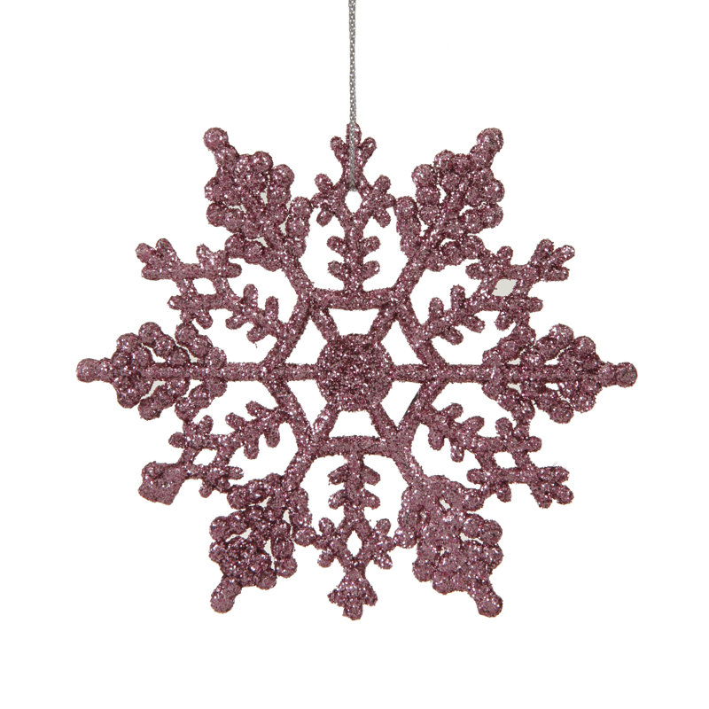 4" Shatterproof Holiday Ornament, Pink