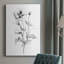 Croquis de coquelicots sauvages sur toile-1283979347