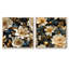Turcot - Ensemble de 2 collages floraux carrés-101852922-101852924