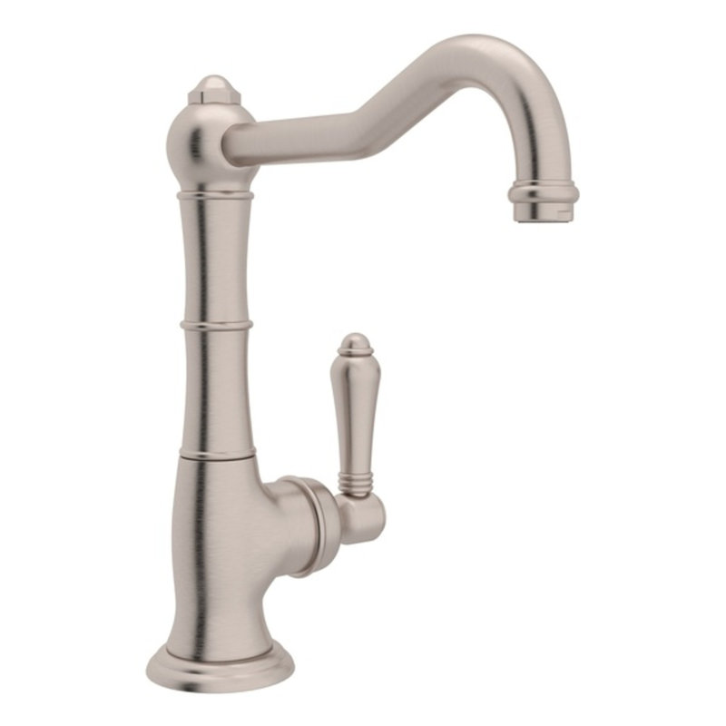 Cinquanta Bar/Food Prep Kitchen Faucet, Satin Nickel