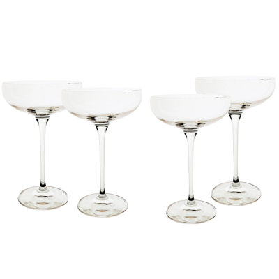 Canvas Home Classic Champagne Coupe Set