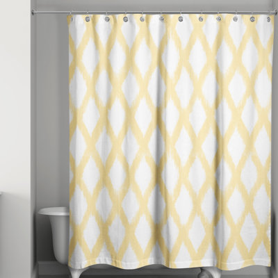 Laskowski Geometric Shower Curtain