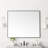 Rohe Metal Flat Wall Mirror