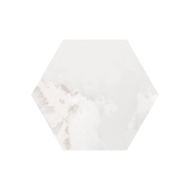 Serene Essence Hexagon White, White