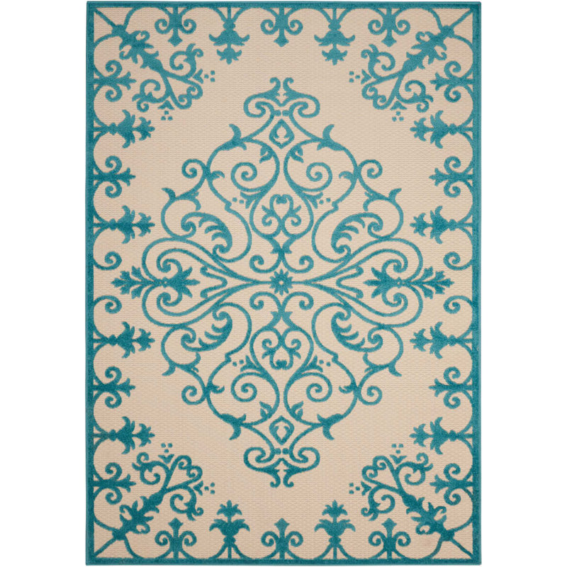 DH-ALH12 Ikat Indoor Rug, Rectangle 3'6" x 5'6"