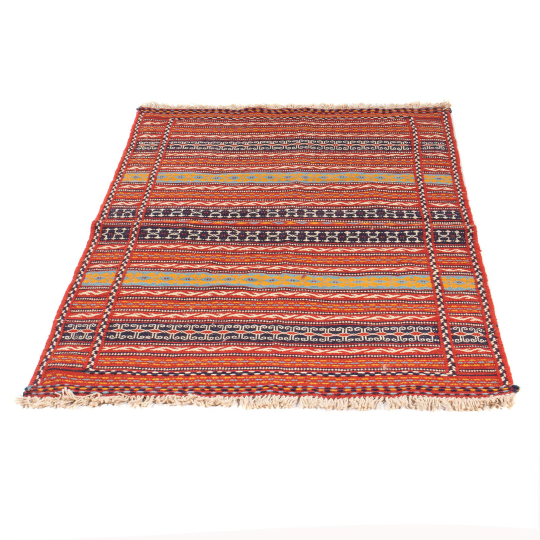 BohoLiving Kelim Teppich - Oriental - 150 x 100 cm - mehrfarbig