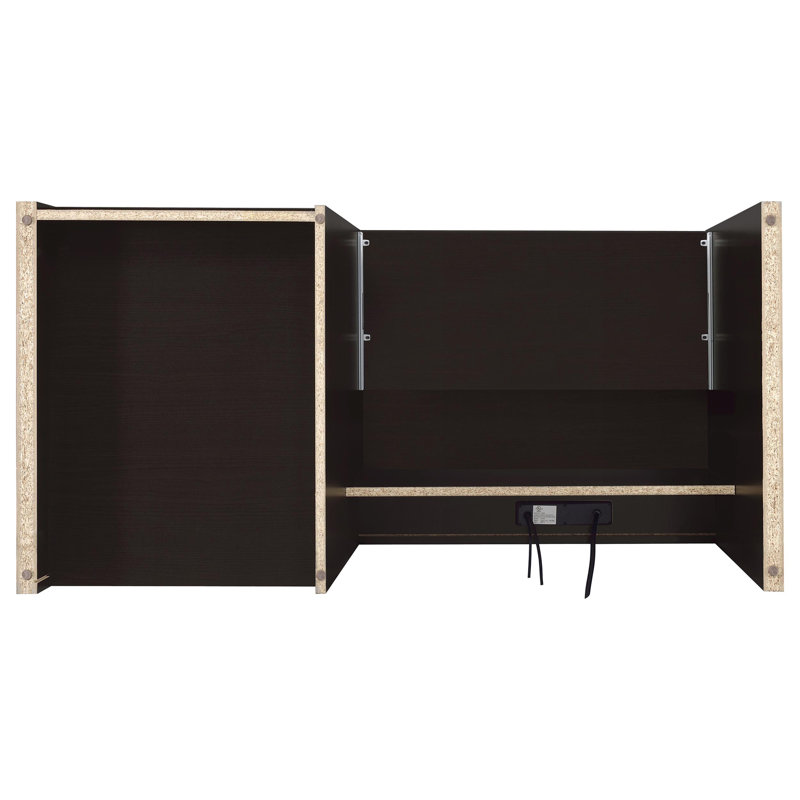 Maxim Cappuccino 2-drawer Computer Desk