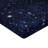 Ambesonne Night Fitted Sheet 2-Pack Vivid Celestial Sky View Dark Blue White-106758853