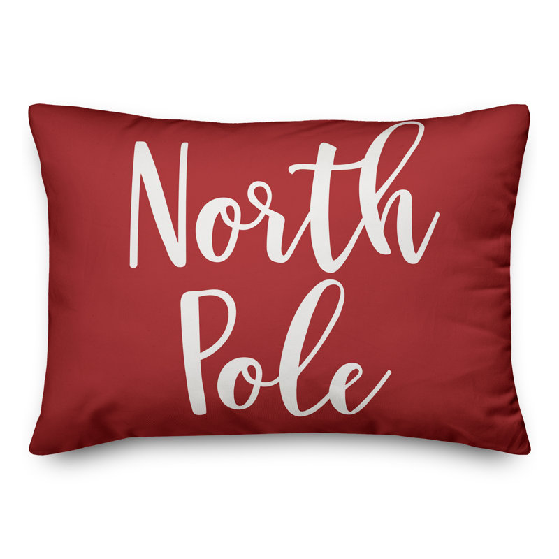  Coussin North Pole, Rouge