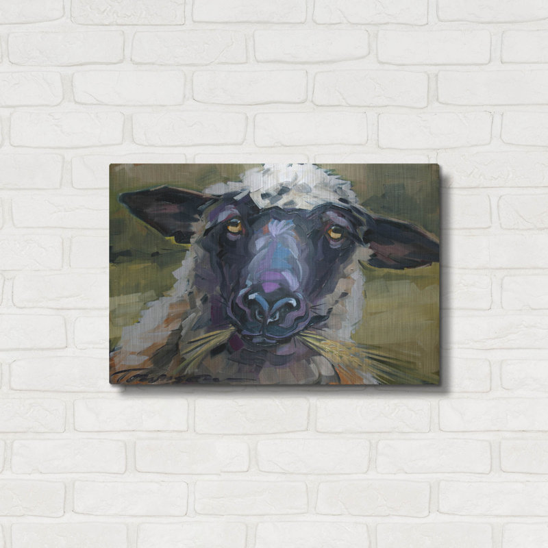 «Bless Ewe» par CR Townsend, H 16 po x l 24 po