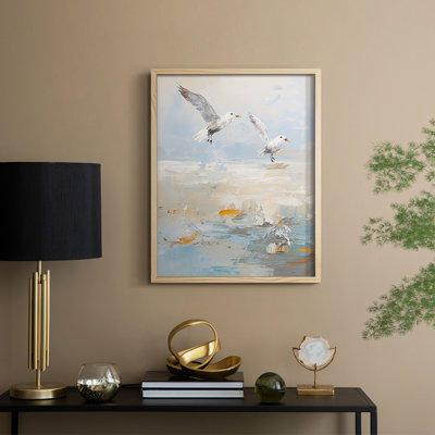 NAUTICAL Series CDXLIV Framed Print - Solid Wood