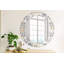 Huldar Glass Flat Wall Mirror