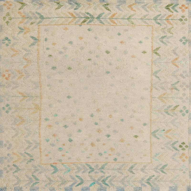 Tapis abstrait moderne 5385, Carré 6 pi