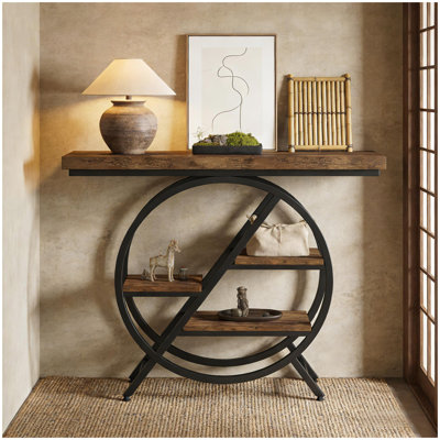 Hall Table Chic Sturdy Waterproof Durable Adjustable Design