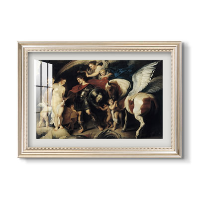 Persée et Andromède, vers 1620 - Pierre Paul Rubens - Estampe encadrée sur mesure