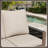 3-Seat Patio Wooden Sofa With Cushions-1472557285