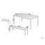 6 - Person Patio Dining Set with Rectangular Table-93729442