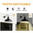 1-Light 19.68 inch Oversize Classic Iron Metal Outdoor Wall Light