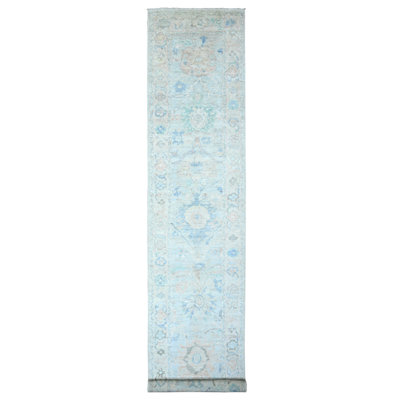Thlema One-of-a-Kind 3' X 15'9" New Age Runner Wool Area Rug