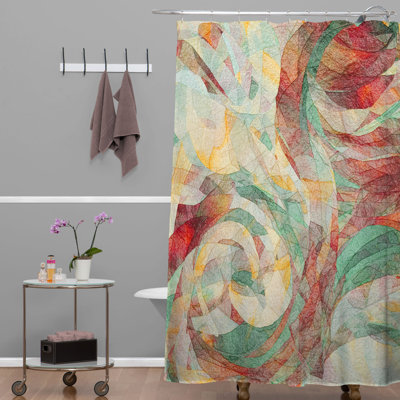 Rideau de douche simple Studebaker Rapt