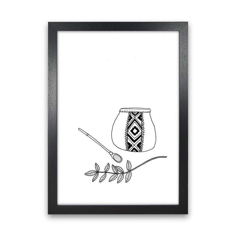 Mate by Carissa Tanton - Print, Black Framed, 46cm H x 34cm W x 3cm D