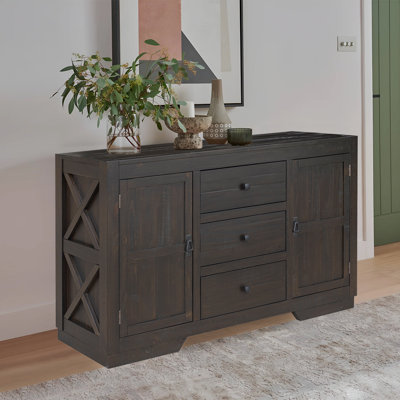 Crescent Sideboard Dark Brown