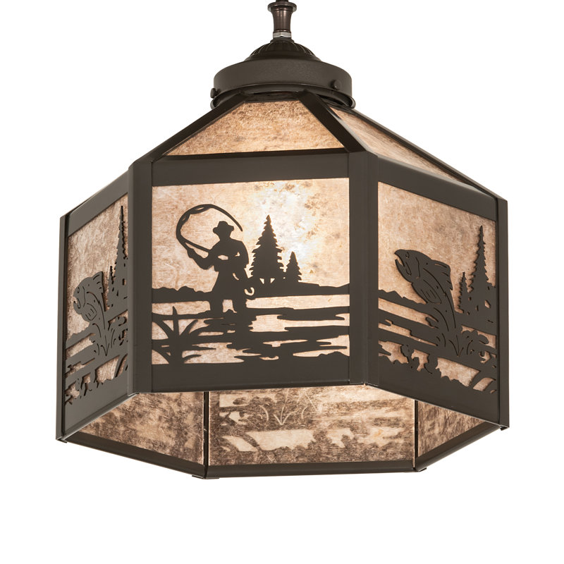 Boîtier de ventilateur de plafond Fly Fisherman
