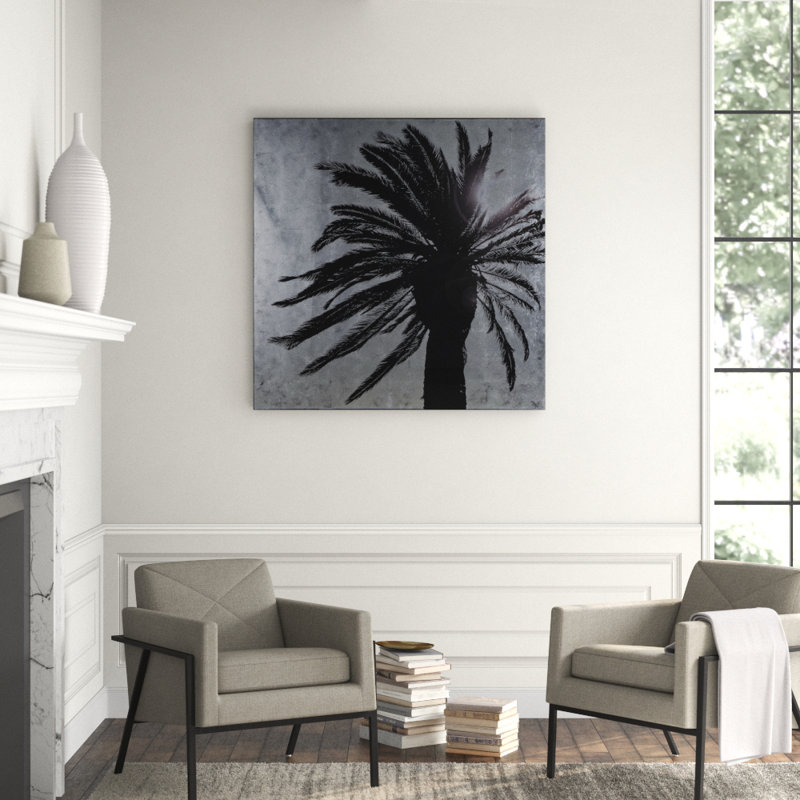 Silver Leaf Palm Tree B Print