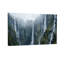 Paysage et nature Cascades brumeuses en cascade sur des falaises rocheuses-1662596847