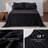 Bedsure Twin/Twin-XL Burgundy Pintuck Bed-in-a-Bag - Black Pinch Pleat Comforter Set with Sheets, Pillowcases & Shams for Dorm Room(Set of 5)-105523202-105523229
