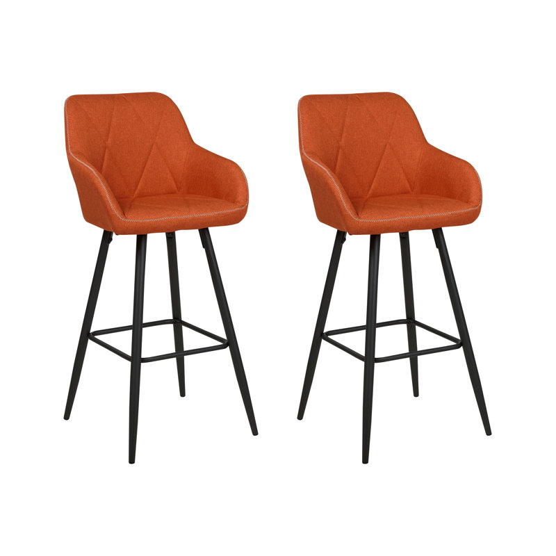 Maxman Yes Bar Stool, Orange, 73 cm
