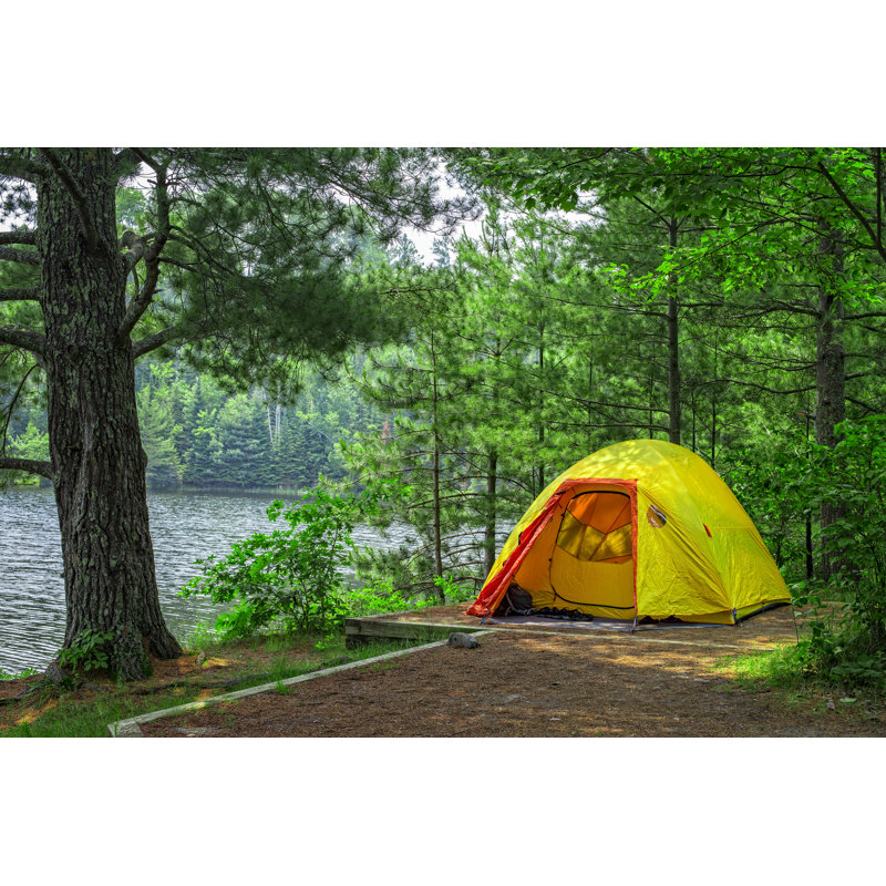 Lost Lake Campsite Voyageurs National Park Minnesota USA - Wrapped Canvas Print, 30cm H x 46cm W x 3.8cm D