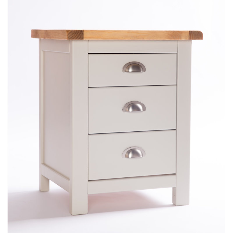 Beyonce 45cm W Plywood / Laminate Board Bedside Table