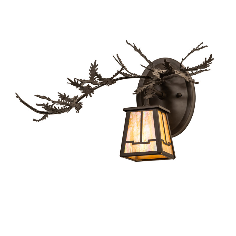 Rustic Lodge 1 - Light Armed Sconce