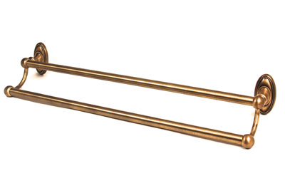 Classic Traditional Double Towel Bar