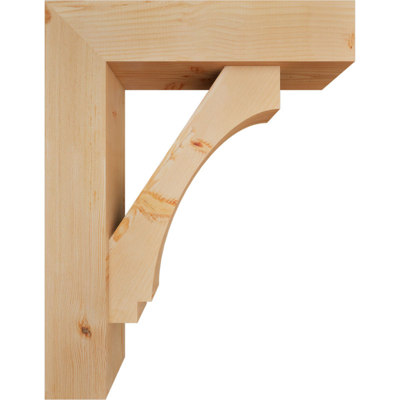 Support de bloc impérial avec entretoise décalée, 36 x 28, Sapin Douglas de l 7 1/2 (lisse)