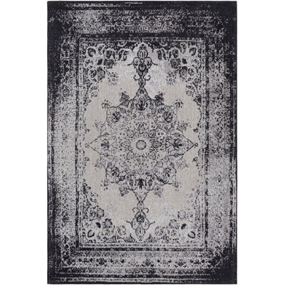 Aoi Chenille Oriental Indoor Rug