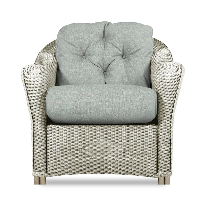 Reflections Outdoor Lounge Chair, Canvas Natural Sunbrella® Canvas, Linen