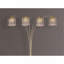 Lampe arquée de luxe à conception multi-têtes 1pc
