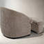 Fauteuil lounge tonneau en chenille haut de gamme avec repose-pieds de rangement-1716956016