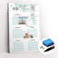 Magnetic Glass Dry Erase Board