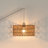 Aarzo 68" Rattan Arched/Arc Floor Lamp-116572854